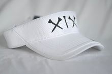 Load image into Gallery viewer, Golfoholics 19th Hole Tour White Visor